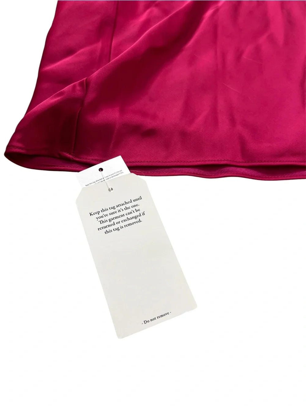 Abercrombie & Fitch Medium Tall One Shoulder Satin Maxi Gown Pink Dress NWT